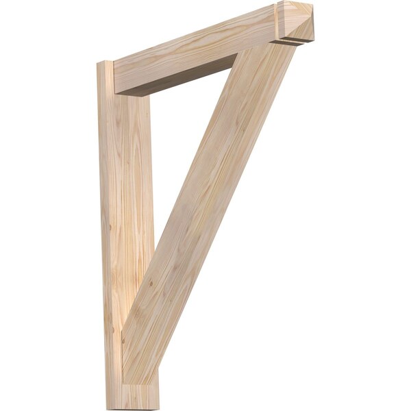 Ekena Millwork Traditional Arts & Crafts Smooth Outlooker, Douglas Fir, 5 1/2"W x 32"D x 36"H OUT06X32X36TRA03SDF - main
